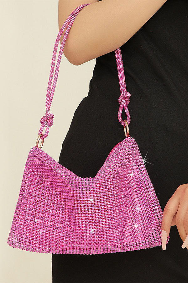 Rhinestone Shoulder Armpit Bag