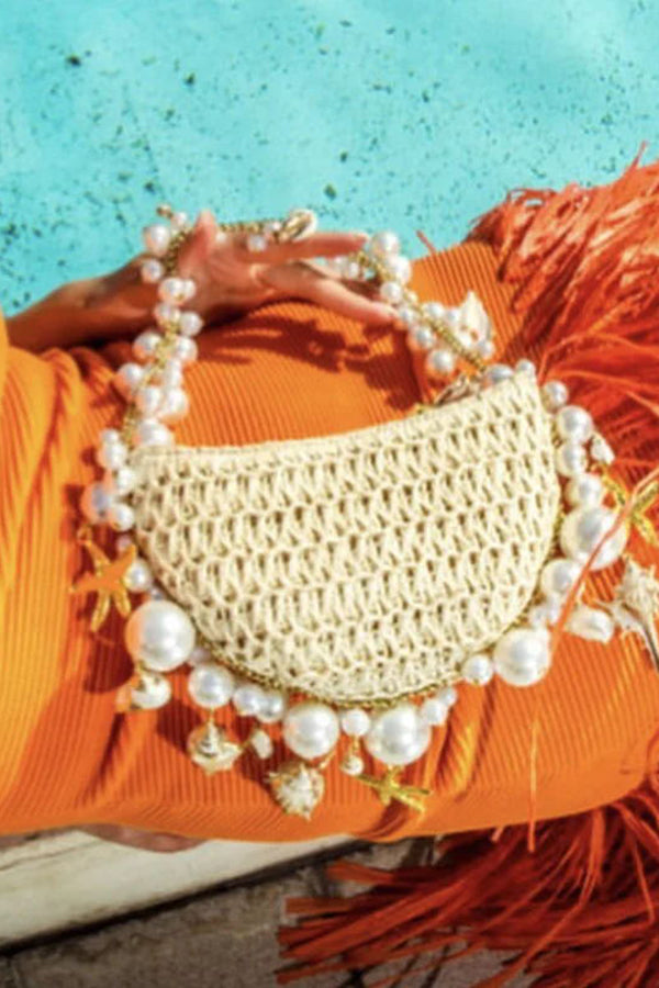 Pearl Conch Shoulder Bag