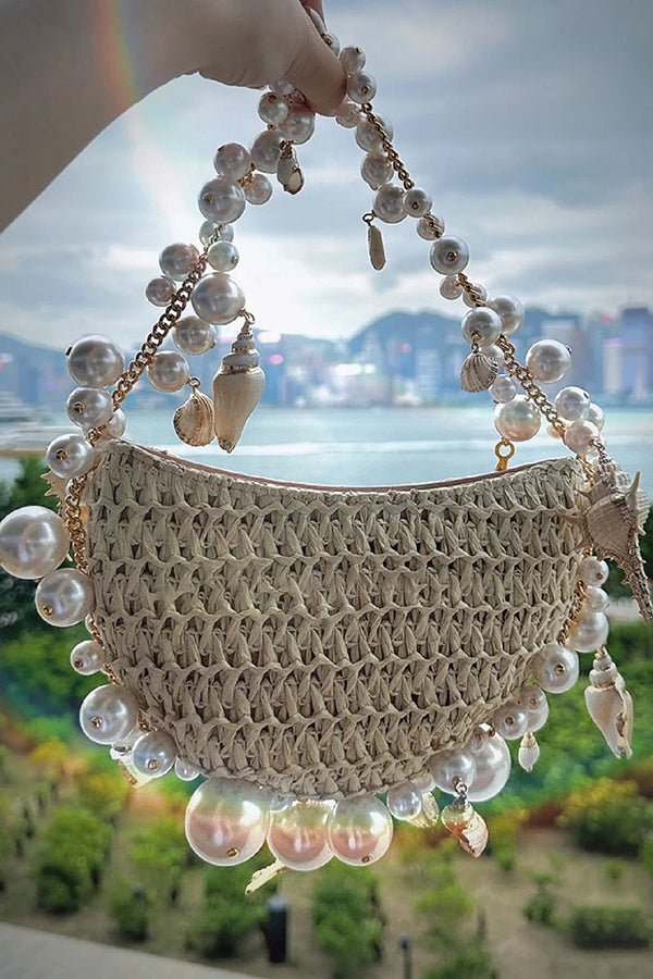 Pearl Conch Shoulder Bag