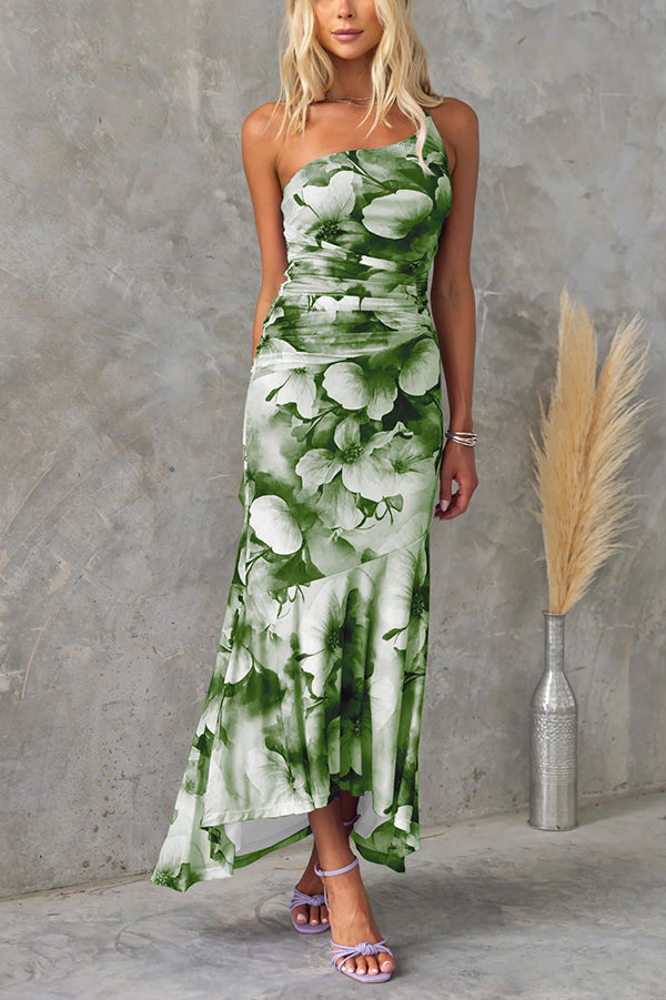 Zoe - Floral Print Maxi Dress