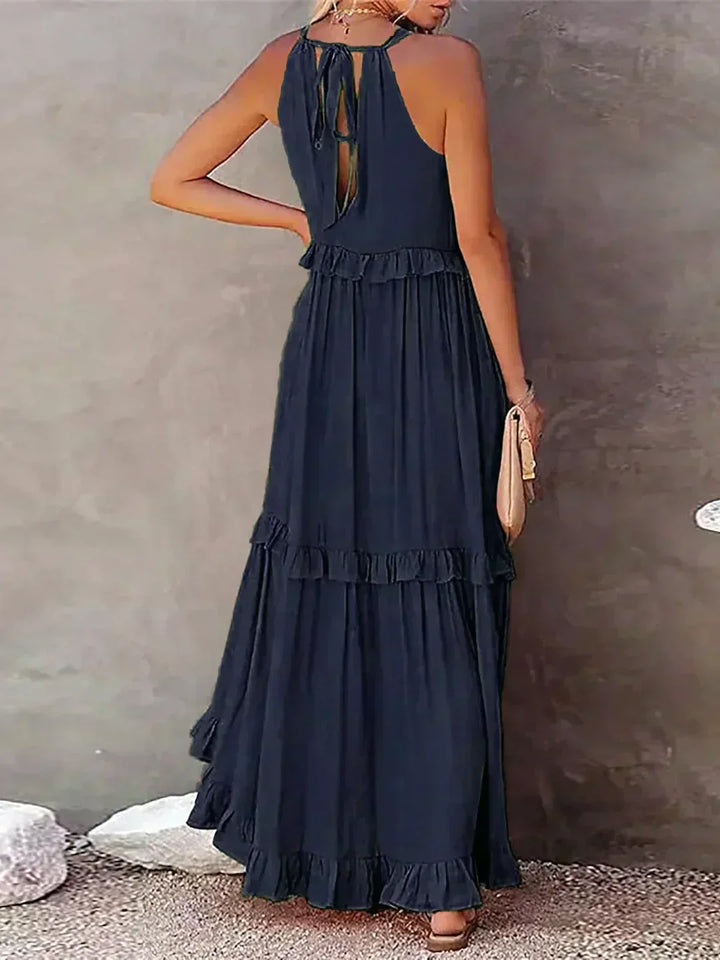 Women’s Ruffle Layered Dress | Maxi