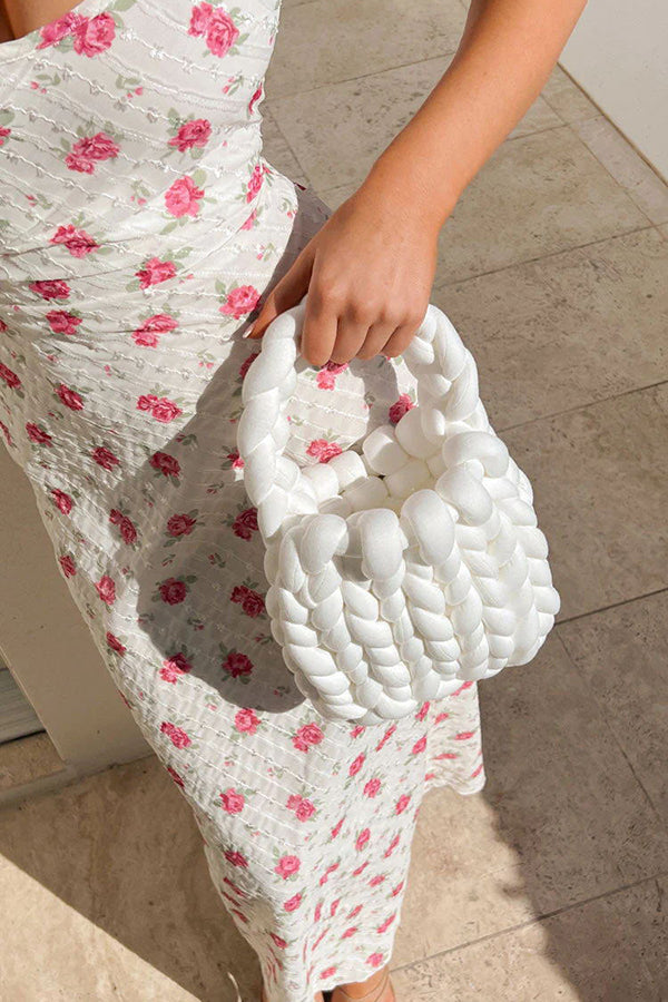 Trendy Woven Tote Bag