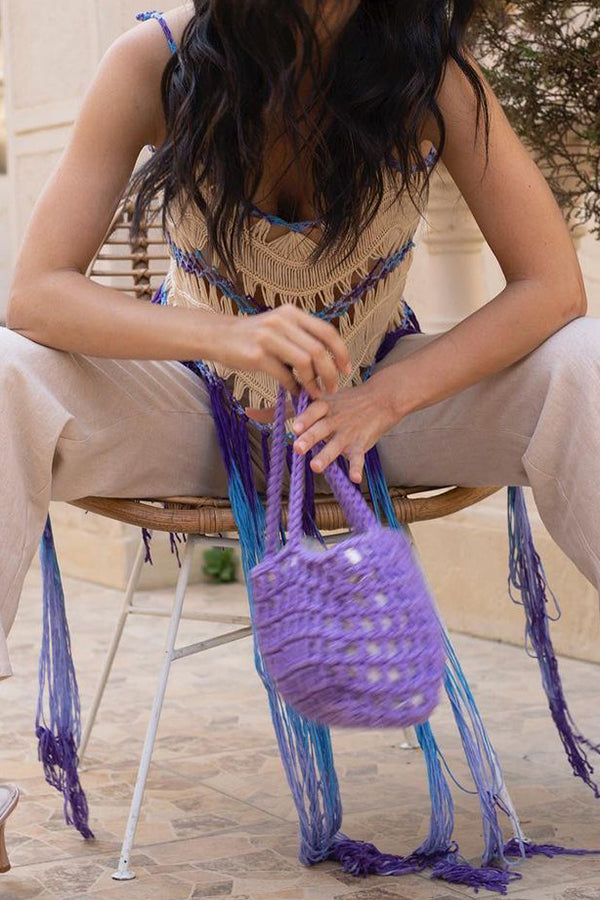 Breezy Hollow Straw Bag