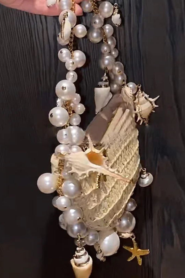 Pearl Conch Shoulder Bag