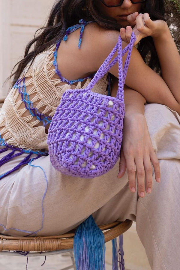 Breezy Hollow Straw Bag