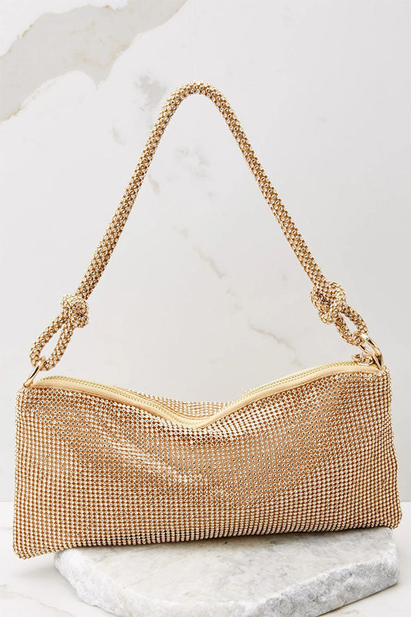 Rhinestone Shoulder Armpit Bag