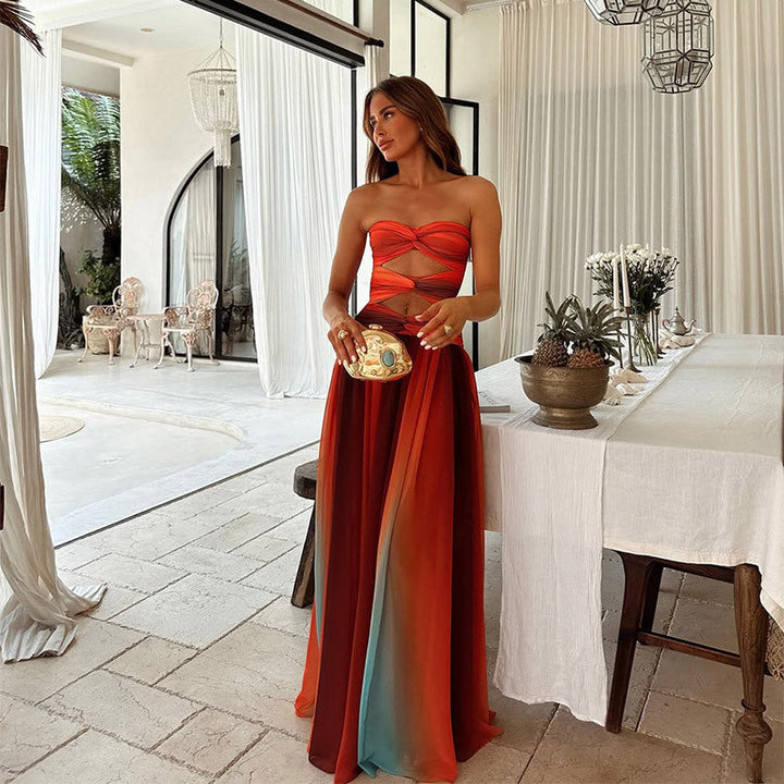 Women’s Strapless Evening Dress | Maxi