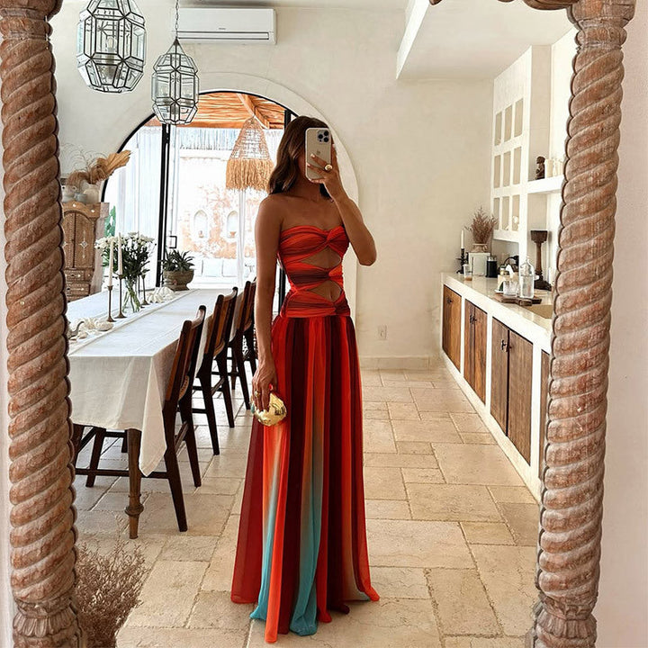 Women’s Strapless Evening Dress | Maxi