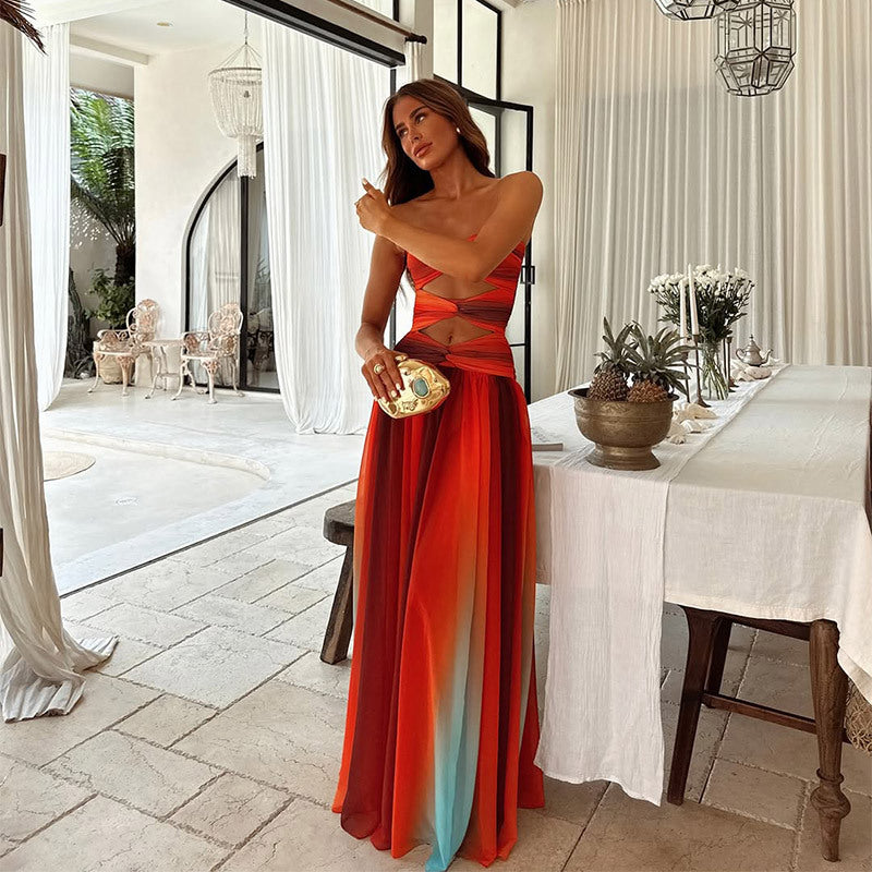 Women’s Strapless Evening Dress | Maxi