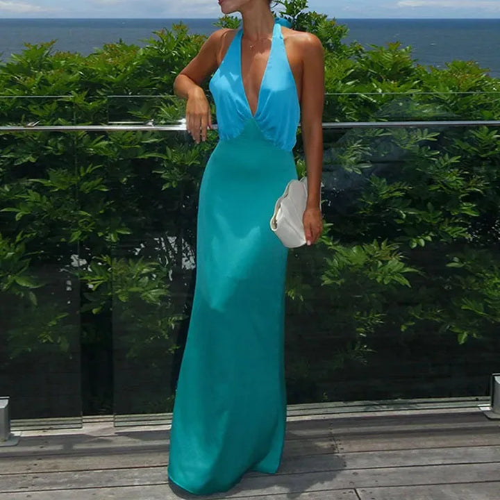 Emily - Blue Maxi Dress