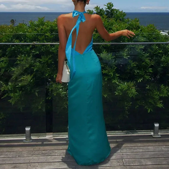 Emily - Blue Maxi Dress