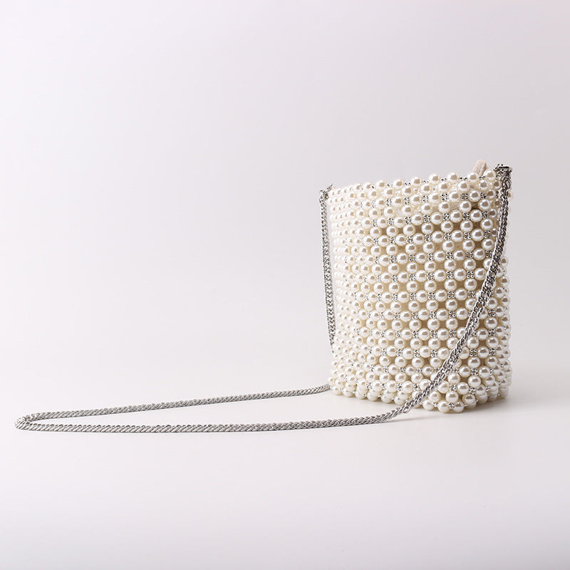 Pearl Bucket Shoulder Bag