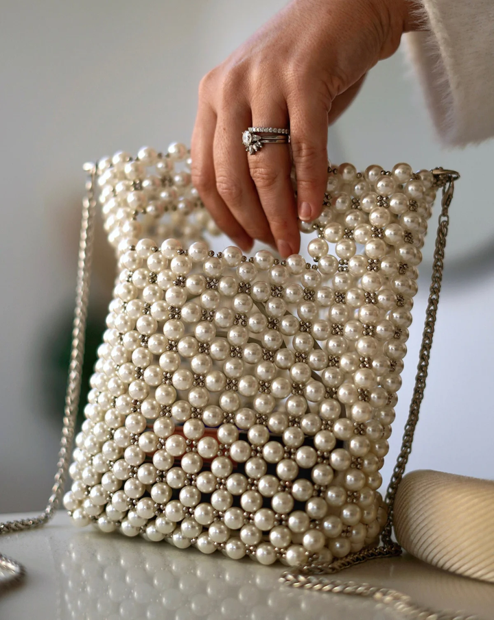 Pearl Bucket Shoulder Bag