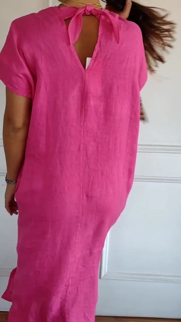 Women's Tummy Flattering Dress | Midi