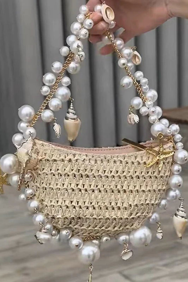 Pearl Conch Shoulder Bag