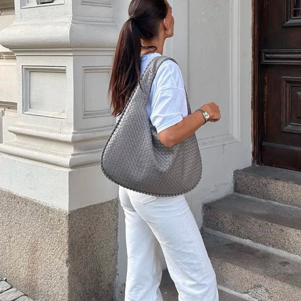 Elodie - Textured Tote Bag