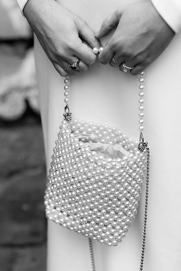 Pearl Bucket Shoulder Bag