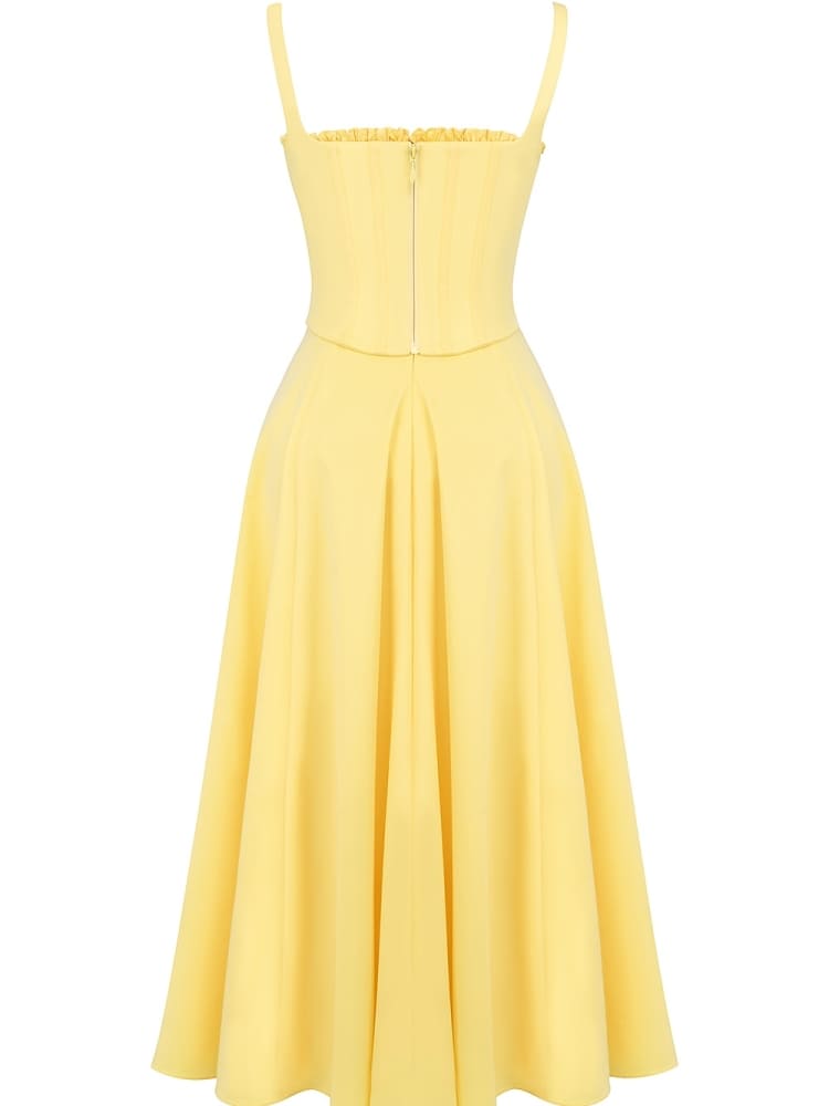 Senna - Sunshine Cotton Midi Sundress