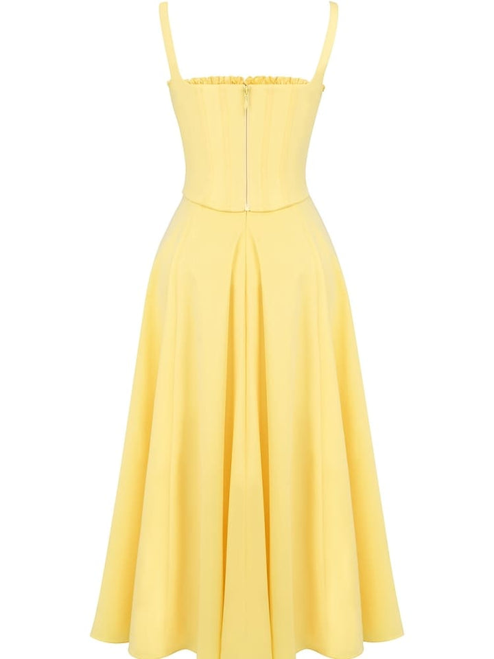 Senna - Sunshine Cotton Midi Sundress